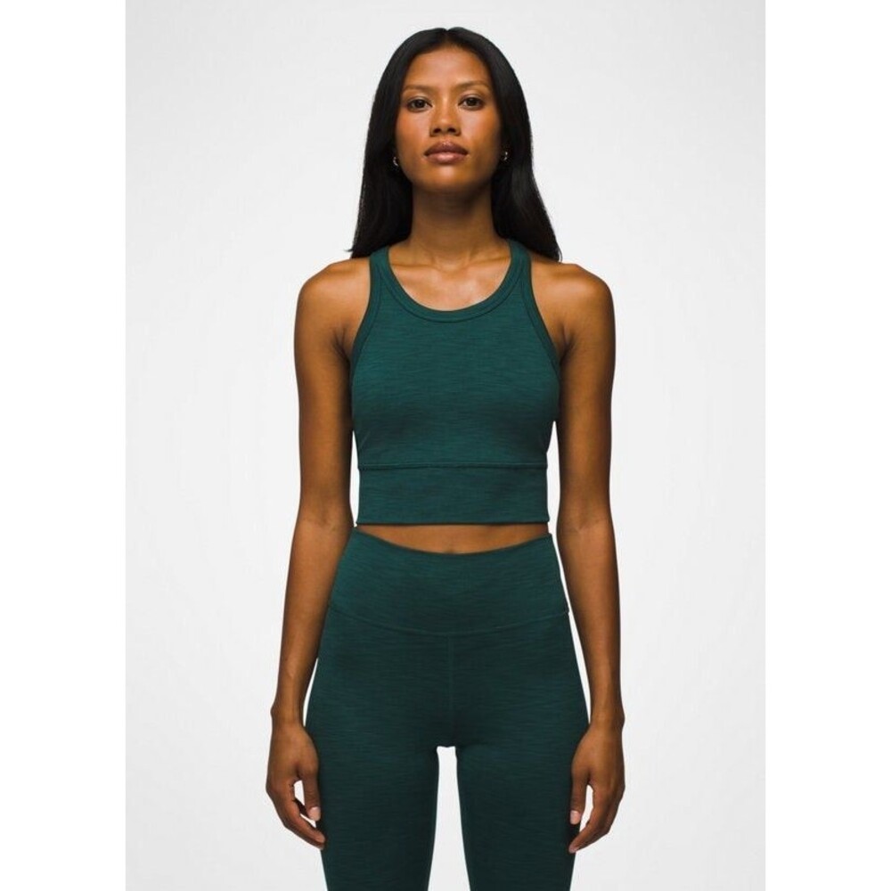 NWOT Prana Becksa Bralette Green Padded Sports Bra Size XS Workout Bra Outdoors